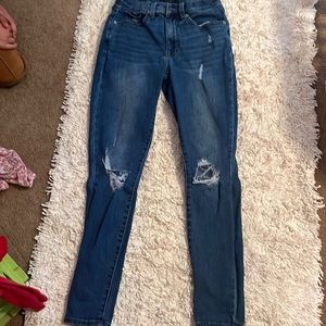 Lucky brand ripped jeans